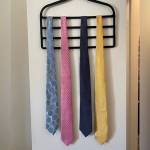 Lot of 4 Gently Used Ties